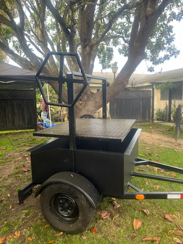 The Oak & Ember grill trailer